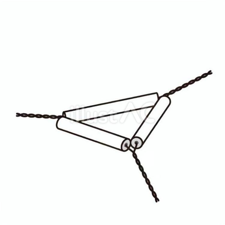三角架 三脚台用三角架,実験器具,加熱器具のイラスト素材