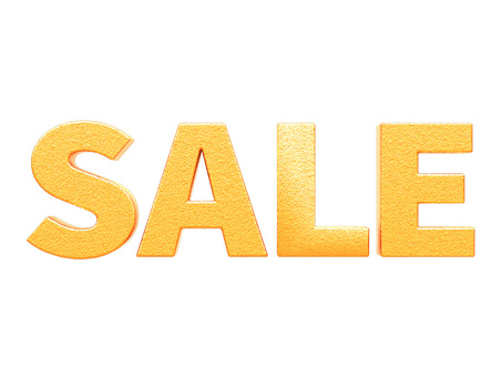 SALEの金色の3D文字1 sale,セール,文字,チラシ,広告,英語,金色,ゴールド,メタリック,ビジネスのイラスト素材