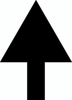 短い上矢印 矢印,上,上矢印,記号,アイコン,上昇,成長,上向き,ポイント,シンプルのイラスト素材