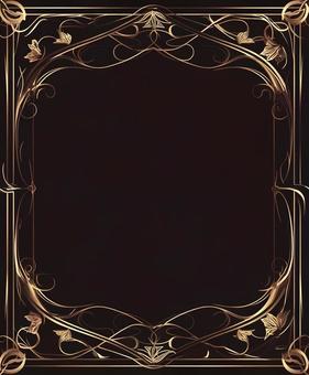 ゴールドフレーム