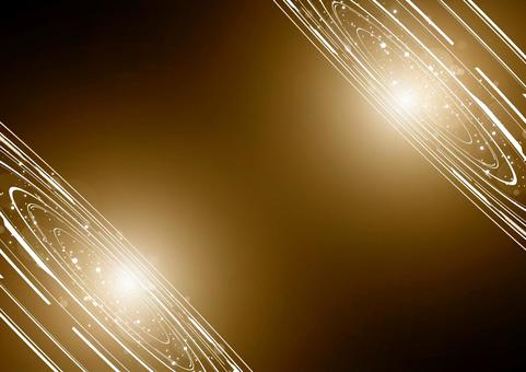 金色のリングのデジタルテクノロジーの背景 デジタル,サイバー,リング,テクノロジー,光,パーティクル,スタイリッシュ,ゴールド,背景のイラスト素材