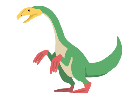 テリジノサウルス テリジノサウルス テリジノサウルス,白亜紀,トカゲ,恐竜,モンスター,生き物,動物,ベクター,手書きのイラスト素材