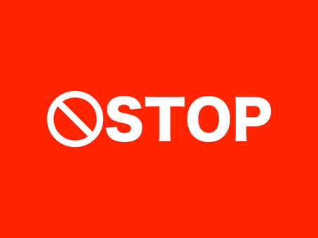 「STOP」ロゴ ストップ,ロゴ,禁止,看板,抑制,ルール,マナー,だめ,決まり,ngのイラスト素材