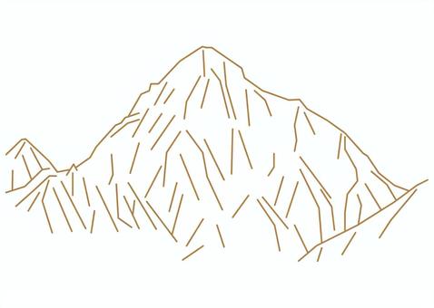 K2＿カラコラム k2,カラコラム,登山,山登り,山,山岳のイラスト素材