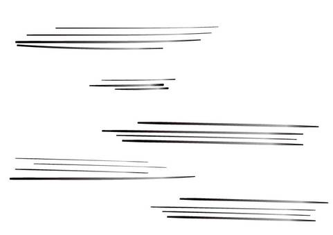 スピード感を出す線エフェクト　㉘ スピード,スピ－ド感,線,手描き,光速,疾走背景,疾走,漫画,ゲーム,素材のイラスト素材