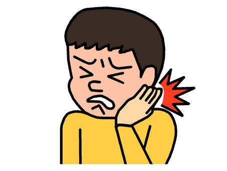 虫歯 虫歯 虫歯,知覚過敏,歯周病,歯肉炎,歯痛,人物,イラストのイラスト素材