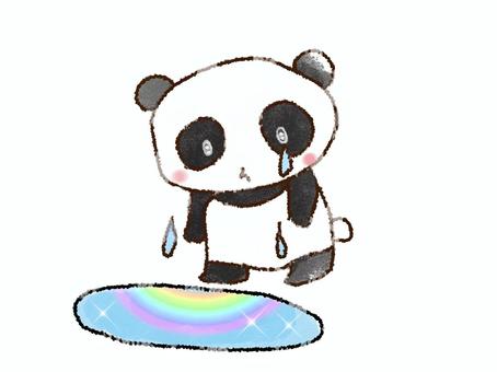 that?, tears, rainbow, panda, JPG and PNG