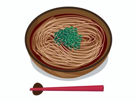 かけ蕎麦 そば,かけそば,蕎麦,ソバ,お蕎麦,汁そば,汁蕎麦,蕎麦屋,お蕎麦屋さん,食べ物のイラスト素材