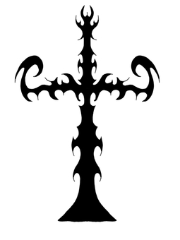 トライバル・燭台 トライバル,アンティーク,燭台のイラスト素材