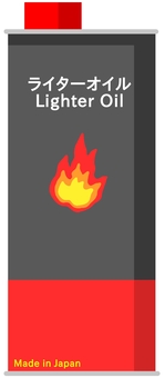ライターオイル 燃料,オイル,ライターオイル,zippo,可燃物,容器,液体,赤色,蛍光色,デフォルメのイラスト素材