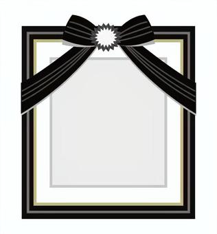 Illustration, portrait of a deceased person, shadow portrait, the enemy, 