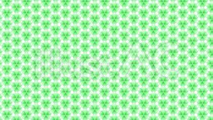 黄緑色のぷっくりハート型花びら花模様