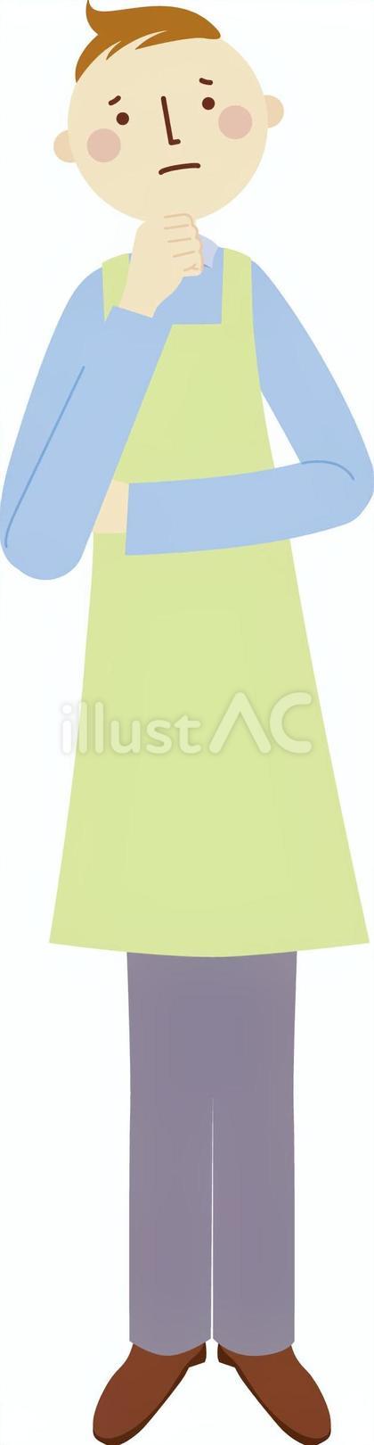 困る男性