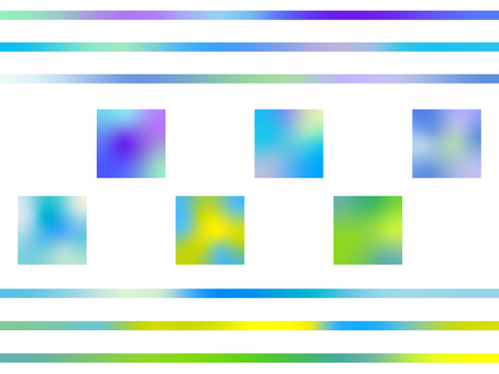 Illustration, line, frame, four corners, 