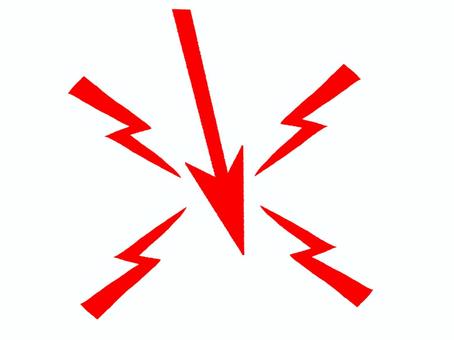 破壊 破壊,突破,崩壊,衝撃,爆発,矢印,イメージ,お知らせ用,宣伝用,pop調のイラスト素材