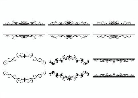 Illustration, ivy, plant, curve, 