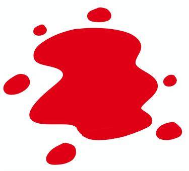 血痕４ 血痕,血,血液,垂れる,点々,赤い,流れる,血しぶき,流血,血だまりのイラスト素材