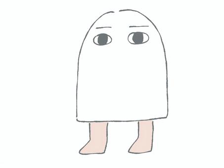 メジェド メジェド,エジプト,古代エジプト,神話,神,ゆるい,シンプル,古代オリエントのイラスト素材