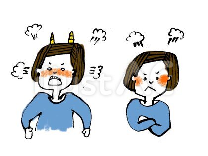 「怒る女性」白山さん
