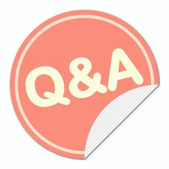 QアンドAアイコン 質疑応答,qアンドa,答え,問い合わせ,アイコン,マークのイラスト素材