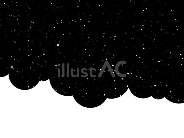 空から垂れる星々 宇宙,空,無重力のイラスト素材