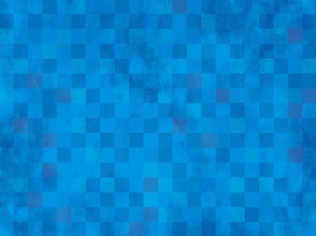 モザイク柄背景_薄藍(文字なし) ブロック,モザイク,柄,パターン,テクスチャ,水色のイラスト素材