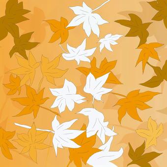 881落ち葉 落ち葉,秋,枯れは,あき,紅葉,もみじ,黄昏,はっぱのイラスト素材