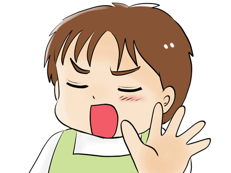 ダメだしする 男性,嫌がる,止める,怒る,否定のイラスト素材