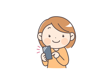 Women using smartphones, JPG, PNG and AI Women using smartphones, , JPG, PNG and AI