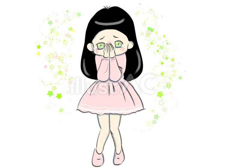 推し活04 推し活,嬉しい,感動のイラスト素材