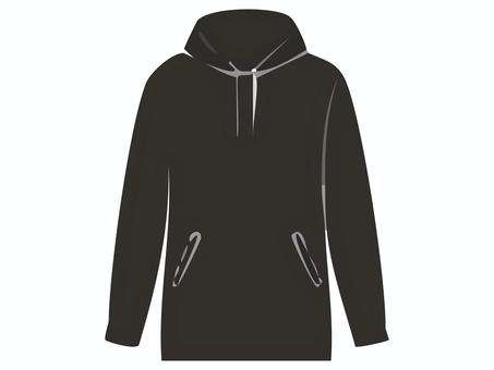 シルエット【服】5 服,パーカー,衣服,洋服,アパレル,ファッション,素材,シルエット,かげ,影絵のイラスト素材