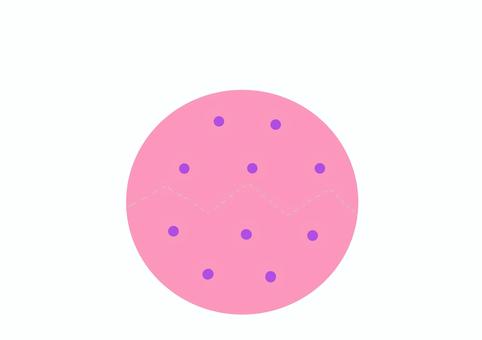 まあるいたまご（へび） たまご,保育素材,保育園,幼稚園,福祉施設,ほのぼの,絵本風イラストのイラスト素材