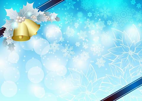 Illustration, weihnachten, hintergrund, der winter, 