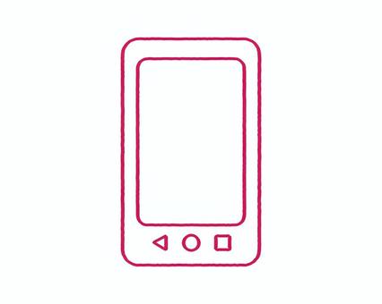 スマホ（シンプル・手書き風）