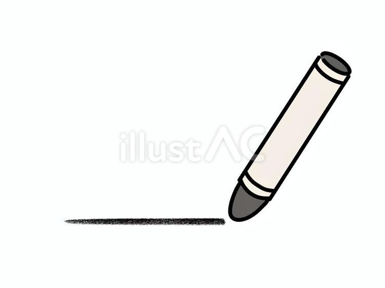 手描きのクレヨン クレヨン,文房具,書くのイラスト素材