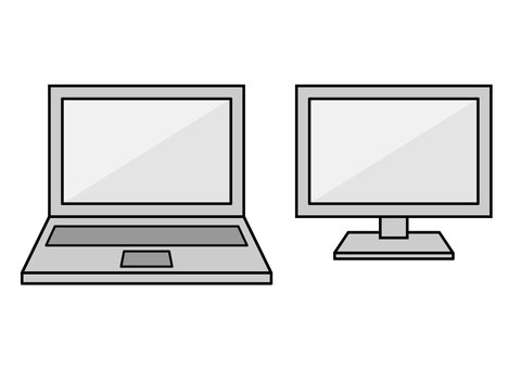 computer, computer, laptop, desktop, JPG, PNG and AI