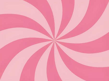 ピンクのツイスト柄の背景 ツイスト,背景,ねじれ,渦巻,ピンク,集中,二色,放射,ベクター,シンプルのイラスト素材
