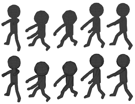 Illustration, carry, to carry, stick figures, 
