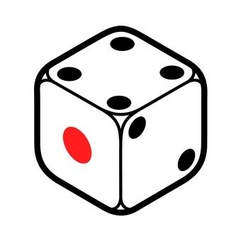 サイコロのアイコン サイコロ,4の目,賭け事,ゲーム,賭博,サイ,博打,アイコン,シンプル,マークのイラスト素材