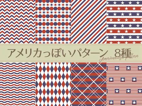 Illustration, america, pattern, tricolol, 