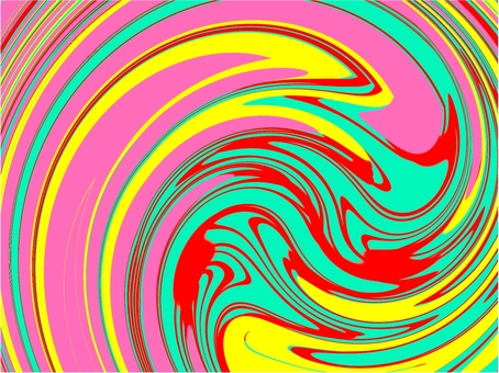 マーブル模様の背景【カラフル】