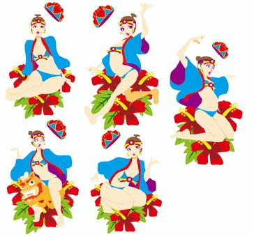 Illustration, नृत्य, महिला, पॉप, 