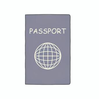 パスポート パスポート パスポート,身分証明書,旅券,国籍証明書,渡航証明書,シンプル,手描きのイラスト素材