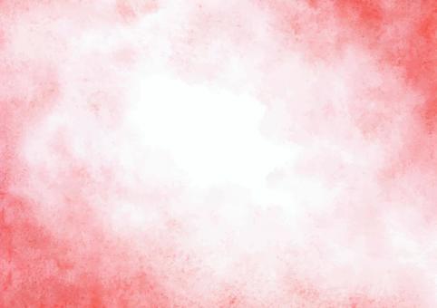 水彩背景_赤03
