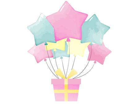 Illustration, balloon, bundle, celebration, 