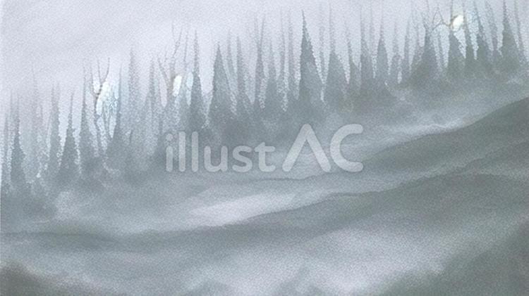 水墨画背景7 水墨画,墨,黒のイラスト素材