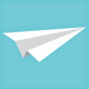紙飛行機_1 紙飛行機_1 紙飛行機,折り紙,ペーパークラフト,飛行機,おもちゃ,手作り,飛ぶ,ゆったり,翼,飛行のイラスト素材