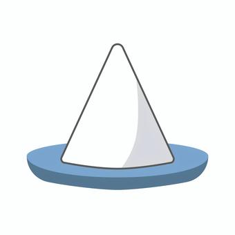 盛り塩のイラスト 塩,盛り塩,お清め,お祓い,魔除け,幽霊,風水,厄除け,浄化,縁起のイラスト素材