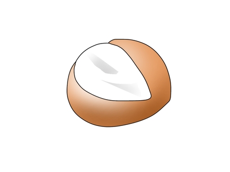 パン　マリトッツオ マリトッツオ,パン,クリームパン,食品,食べ物,イラストのイラスト素材