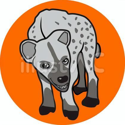 ハイエナのイラスト2